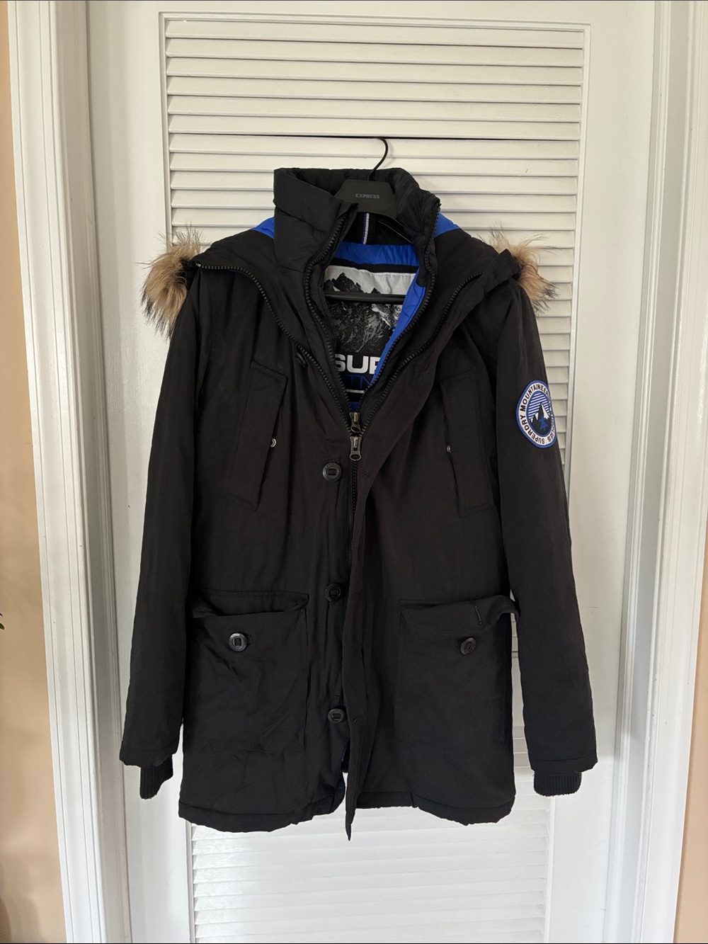 Super Dry men’s parka jacket